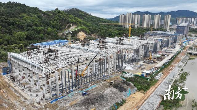 潮州市特色產業孵化基地加快投資建設。陳錦煌 攝